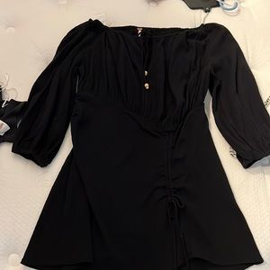 Free people dress black size medium